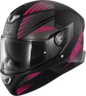 Image of Shark Skwal 2 Hallder Helmet, black-pink Size M black-pink, Size M
