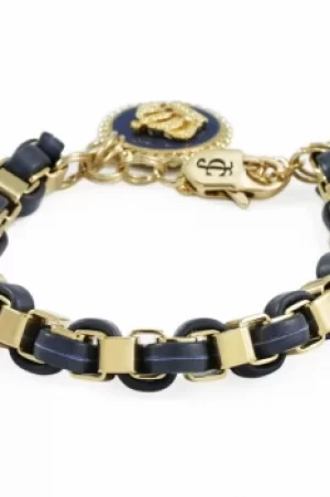 Image of Juicy Couture Jewellery Box Chain Leather Bracelet With Coin JEWEL WJW402-411