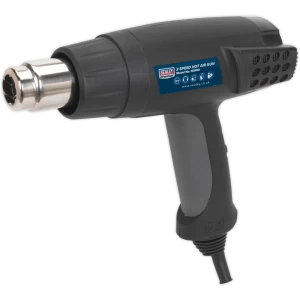 Image of Sealey HS100 3 Speed Hot Air Heat Gun 240v
