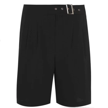 Image of Biba Belted City Shorts - Black