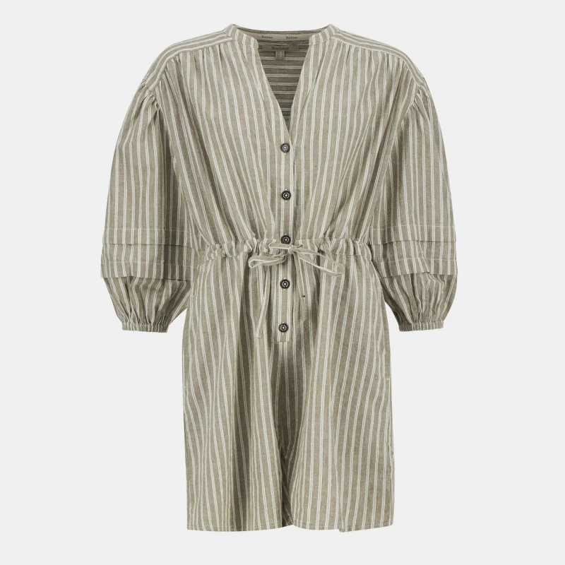 Image of Barbour Womens Bobby Adjustable Waist Playsuit Dusky Green St female 16 (XL)