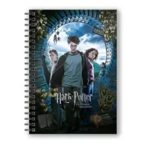 Image of Harry Potter Notebook with 3D-Effect Harry Potter and the Prisoner of Azkaban