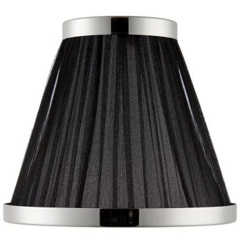 Image of Interiors - Black And Nickel Eight Inch Shade, E14