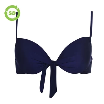 Image of SoulCal Tie Bikini Top - Navy