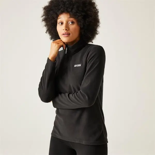 Image of Regatta Sweethart Half Zip Fleece - Black 26