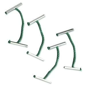 Image of Q-Connect Metal Treasury Tag 102mm Pack of 100 KF04583