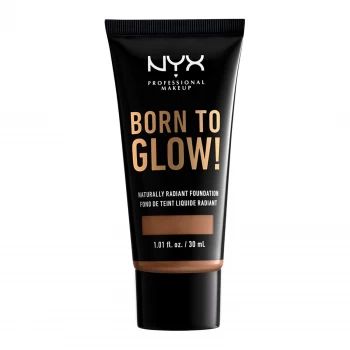 Image of NYX Professional Makeup Born to Glow Naturally Radiant Foundation 30ml (Various Shades) - Warm Caramel