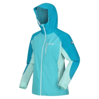 Image of Regatta Highton Pro Waterproof Jacket - Turquoi/Enam