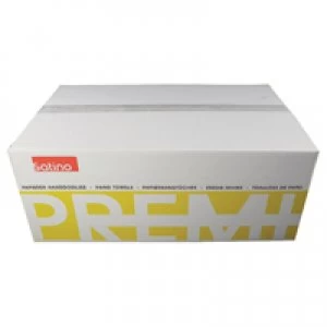 Image of Whitecroft 2 Ply White C-Fold Hand Towels Pack of 2400 HTW240C