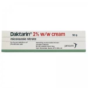 Image of Daktarin 2% w/w Cream Miconazole Nitrate 30g