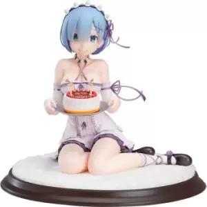 Image of Re:ZERO -Starting Life in Another World- PVC Statue 1/7 Rem Birthday Cake Ver. 13 cm