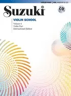 Image of suzuki violin school vol 4 violin part book and cd