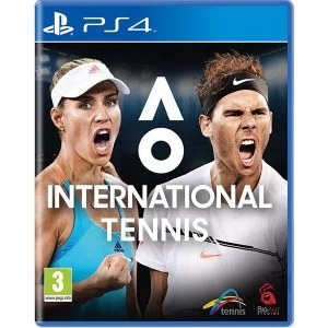 Image of AO International Tennis PS4 Game