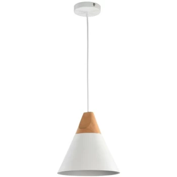 Image of Maytoni Lighting - Bicones Dome Ceiling Pendant Lamp White, 1 Light, E27