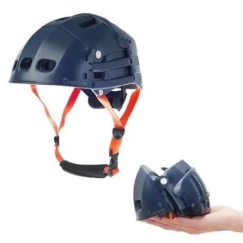 Image of Overade Plixi Fit Foldable Helmet in Blue - L/XL