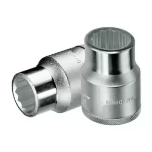 Image of Jeu de cles a douille D32 3/4 po. 12 pans ouv. de cle 32mm longueur 575mm GED