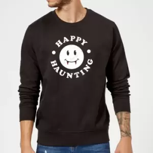Image of Happy Haunting Sweatshirt - Black - L - Black
