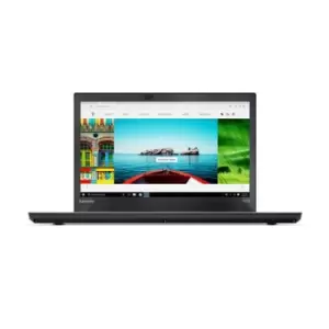 Image of T1A Lenovo ThinkPad T470 Refurbished i5-7200U Notebook 35.6cm (14") HD Intel Core i5 8GB DDR4-SDRAM 256GB SSD WiFi 5 (802.11ac) Windows 10 Pro Black