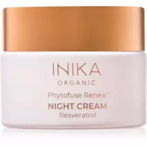 Image of INIKA Organic Phytofuse Renew Antioxidant Night Cream with Probiotics 50ml