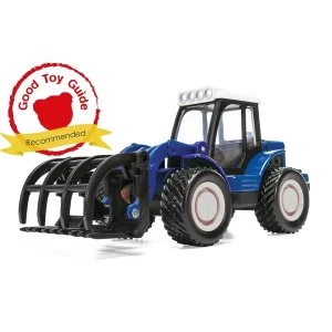 Image of Loader Tractor Farm (Blue) Chunkies Corgi Diecast Toy