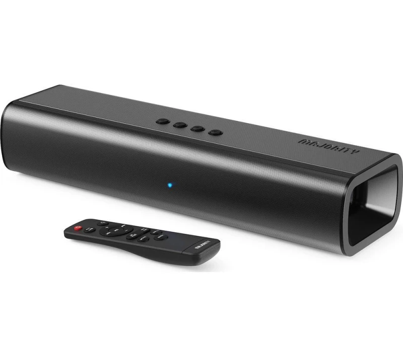 Image of Majority Naga 40 2.1 Wireless Sound Bar, Black 5056444112439