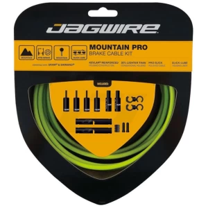 Image of Jagwire Mountain Pro Brake Cable Kit Organic Green