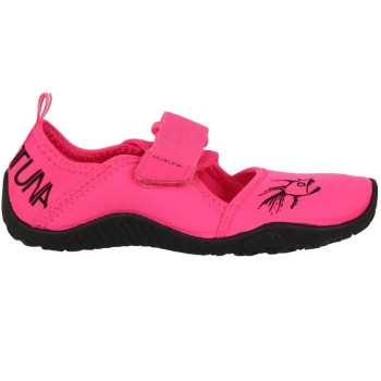 Image of Hot Tuna Splasher Strap Childrens Aqua Water Shoes - Pink/Black/Wht