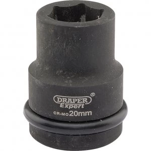 Image of Draper Expert 3/4" Drive Hexagon Impact Socket Metric 3/4" 20mm