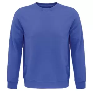 Image of SOLS Unisex Adult Comet Organic Sweatshirt (XL) (Royal Blue)