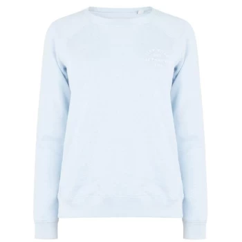 Image of Jack Wills Colby Lightweight Logo Sweatshirt - Pale Blue