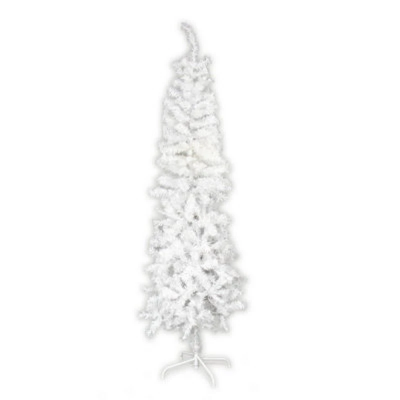 Image of Christmas Workshop 6ft White Slim Line Christmas Tree