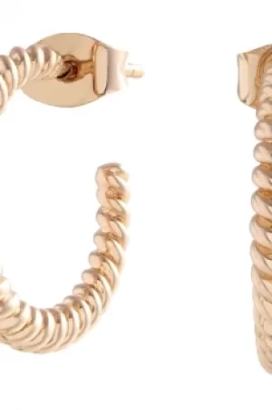 Image of Olivia Burton Classics Rope Hoop Earrings OBJCOE129