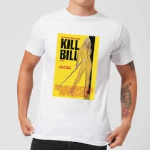 Image of Kill Bill Poster Mens T-Shirt - White - S