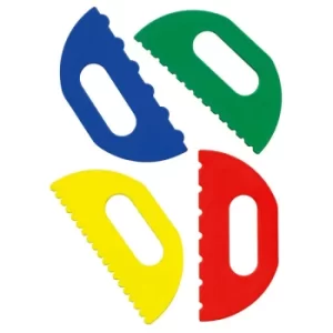 Image of Major Brushes Pattern Paint Scraper Set of 4