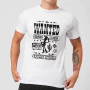 Image of Toy Story Wanted Poster Mens T-Shirt - White - 5XL