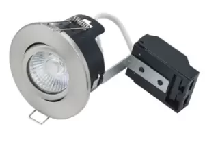 Image of Bell Fire Rated MV/LV Centre Tilt - Satin Nickel - BL10656