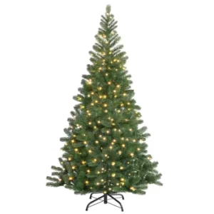 Image of Artificial Christmas Tree 5ft with Fairy Lights