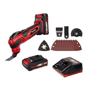 Image of Einhell Einhell TE-MG18 Li Cordless Multi-Tool 18V 2 x 2.0Ah Li-ion