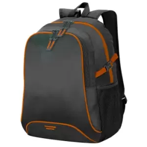 Image of Shugon Osaka Basic Backpack / Rucksack Bag (30 Litre) (One Size) (Black/Orange)