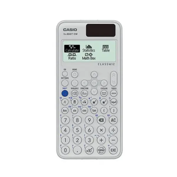 Image of Casio Casio FX-85GT CW ClassWiz Scientific Calculator Dual Powered White FX85GTCWWEWUT FX85GTCWWEWUT