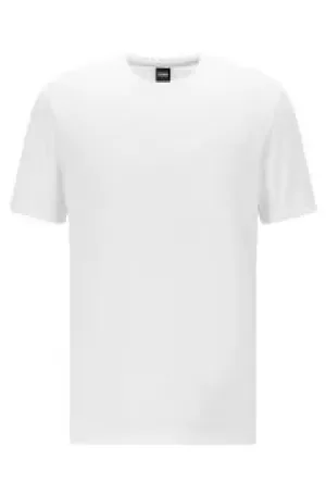 Image of Hugo Boss Tiburt Large Logo T-Shirt White Size M Men