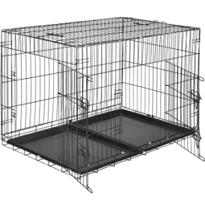 Image of Tectake Dog Crate Collapsible - X Large