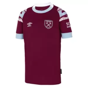 Image of 2022-2023 West Ham Home Shirt (Kids)