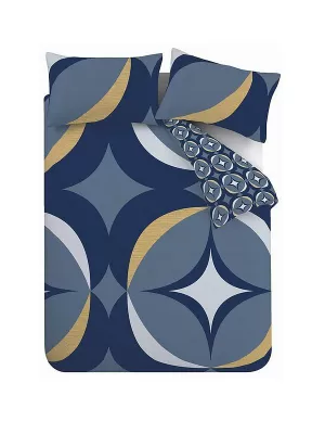 Image of Catherine Lansfield Catherine Lansfield Cartson Geo Easy Care Duvet Cover Set