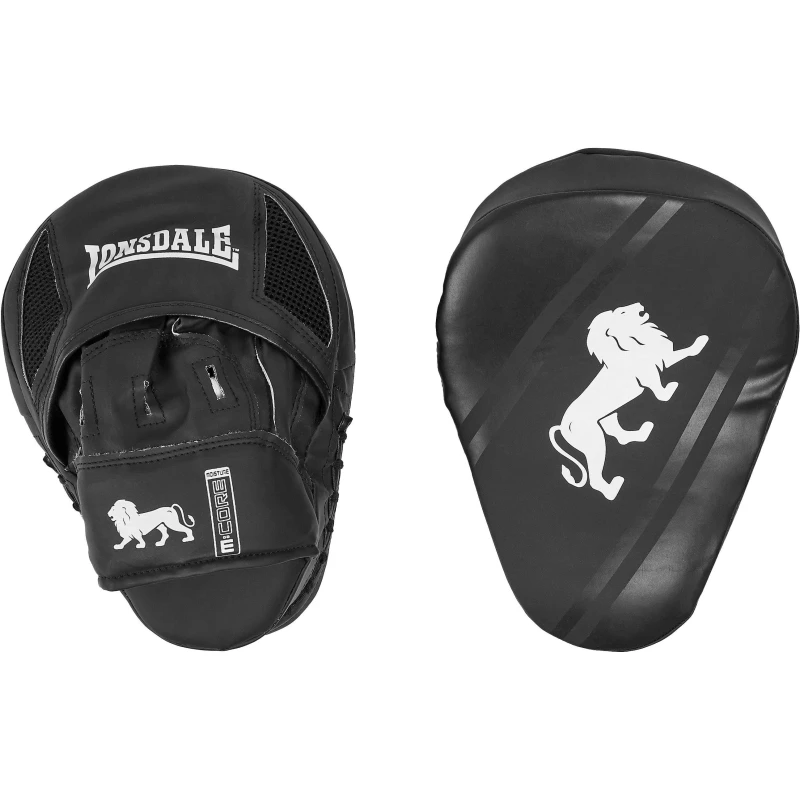 Image of Lonsdale Lonsdale Training PU Curved Hook & Jab Pads Neutral unisex One Size