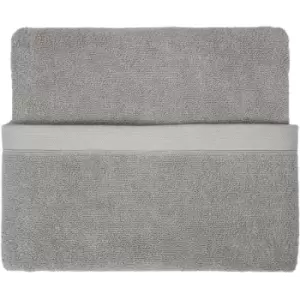 Image of Drift Home Abode Eco-Friendly Cotton Rich 600gsm Hand Towel, Grey