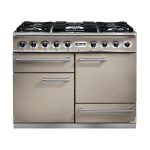 Image of Falcon 115420 F1092DXDFFN-NM 1092mm Deluxe Dual Fuel Range Cooker - Fawn-N