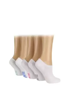 Image of 5 Pair Pack Cotton Rich Trainer Liner Socks
