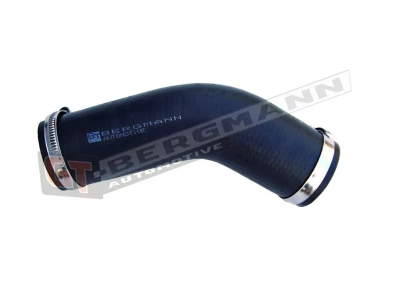 Image of GT-BERGMANN GT52-106 Turbocharger Hose with clamping pieces, Rubber with fabric lining Rubber with fabric lining Charger Intake Hose (3314)