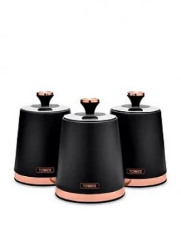 Image of Tower Cavaletto Set Of 3 Canisters